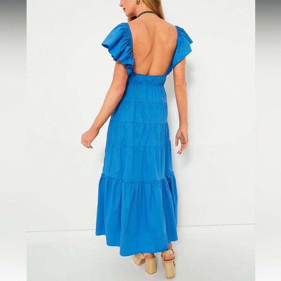 MOON RIVER

Blue V-Neck Maxi Dress - Picture 4 of 9